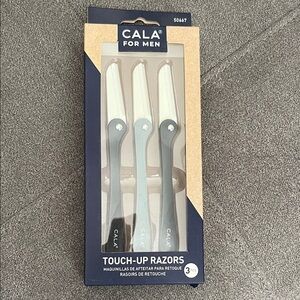 CALA Touch-Up Razors for Men - Gray